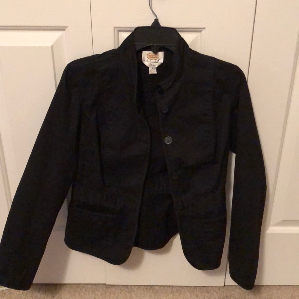 Talbots Petites Black Jacket Sz 6